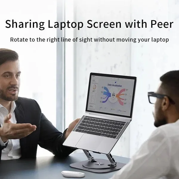 Laptop Stand Aluminum Alloy Rotating Bracket &ndash; workspace essential